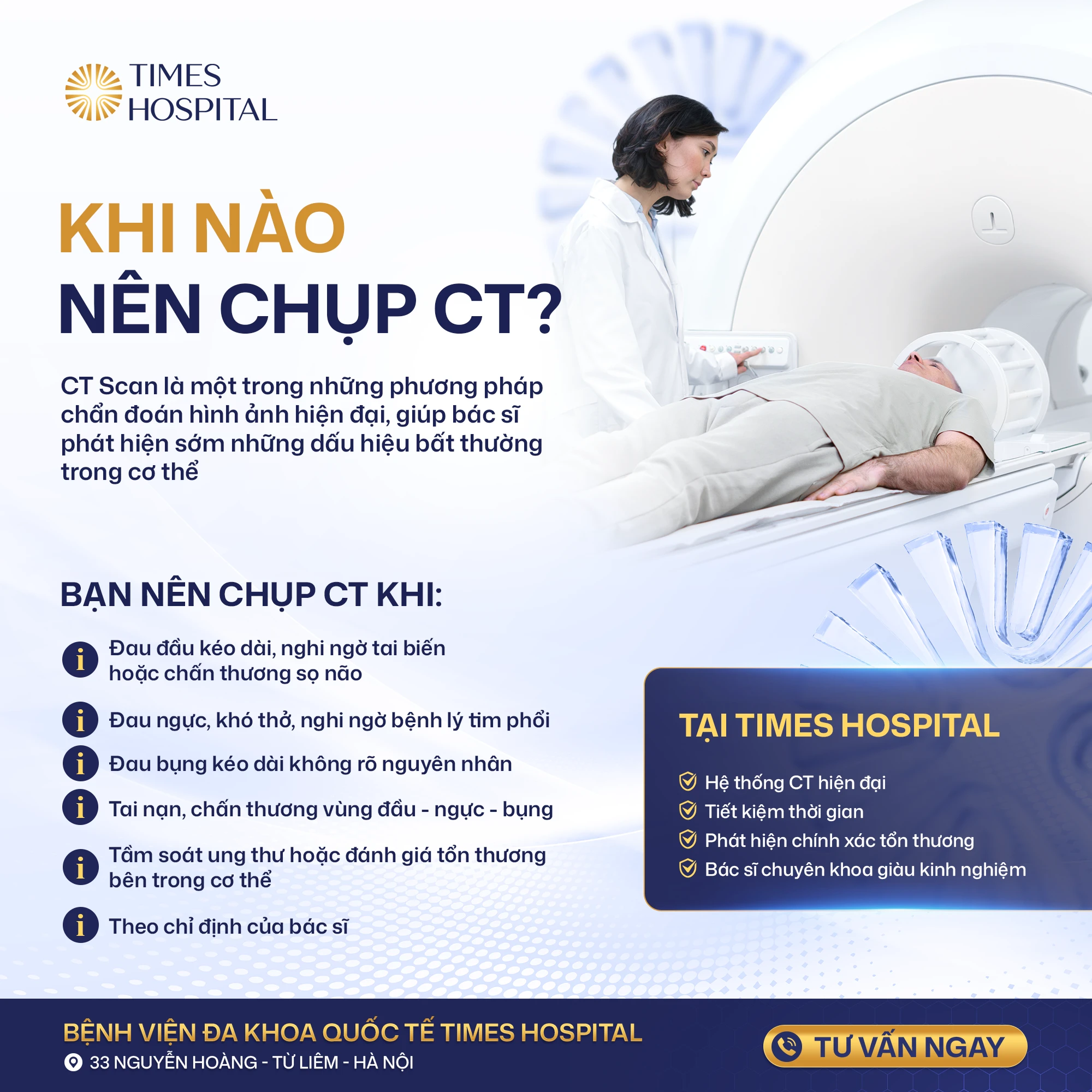Chụp CT giúp hỗ trợ phát hiện sớm những bệnh lý nào?