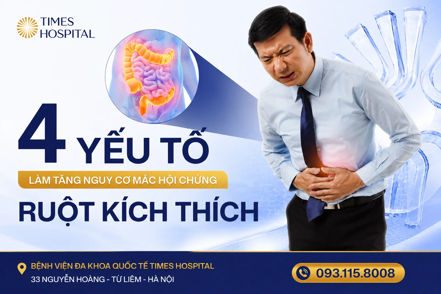4 Yếu Tố Làm Tăng Nguy Cơ Mắc Hội Chứng Ruột Kích Thích