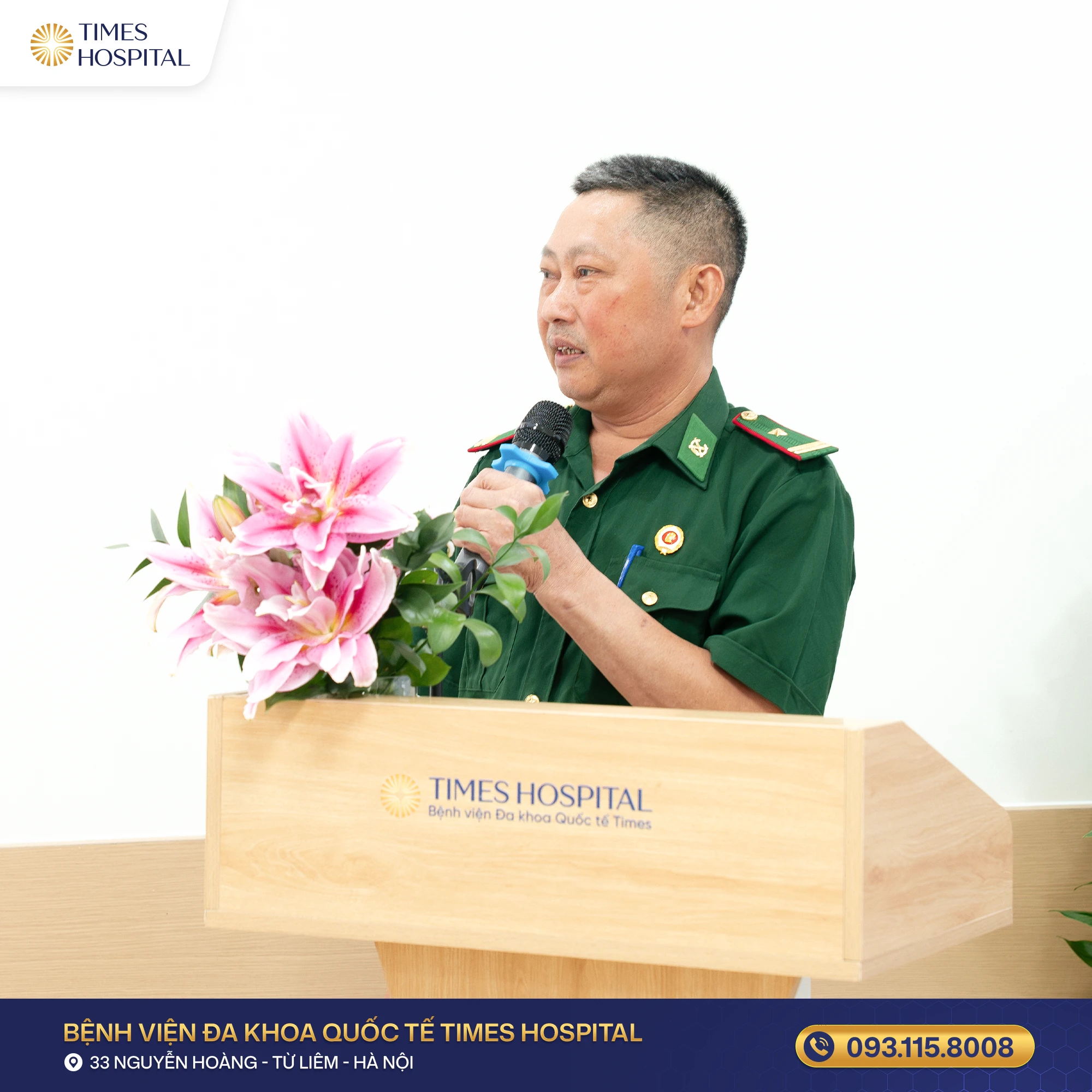 TIMES HOSPITAL TỔ CHỨC CHƯƠNG TRÌNH “THĂM KHÁM SỨC KHỎE – TRI ÂN CỰU CHIẾN BINH” – KỶ NIỆM 79 NĂM NGÀY THƯƠNG BINH LIỆT SĨ