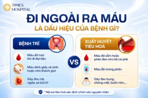 TRĨ HAY XUẤT HUYẾT TIÊU HOÁ? NGUYÊN NHÂN ĐI NGOÀI RA MÁU