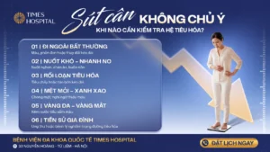 Sụt cân không chủ ý: Khi nào cần kiểm tra hệ tiêu hóa?